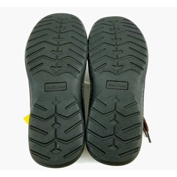 DUCK HEAD Mens Dark Brown Leather Casual Oxfords Loafers Size 8M - Picture 6 of 11